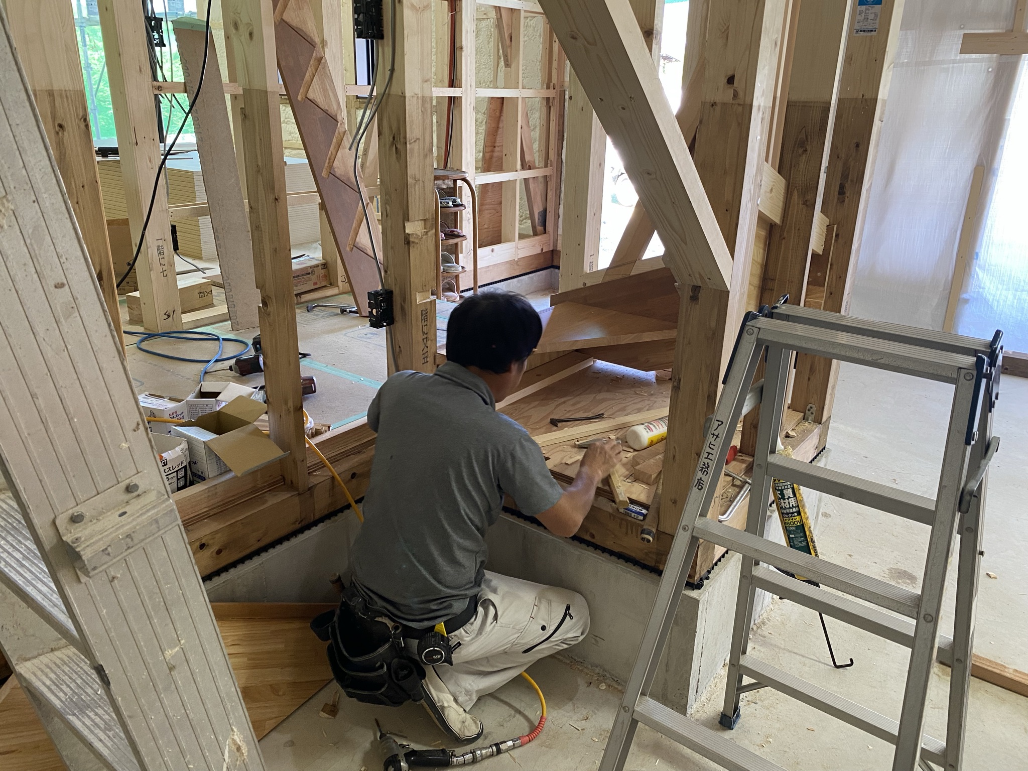 色のコンビネーション（2）＠大野の家ーＨ