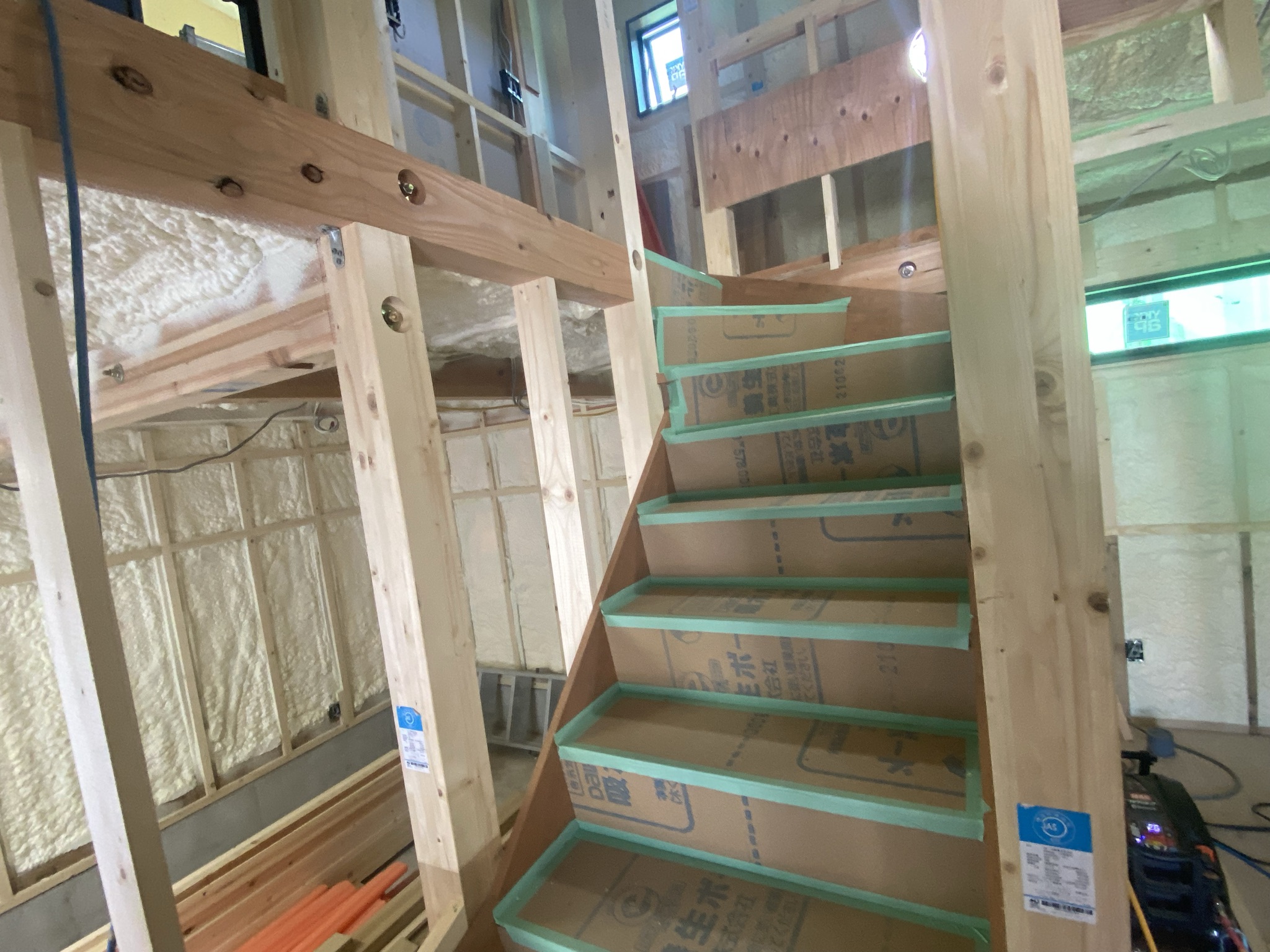 階段完成＠大野の家ーＨ