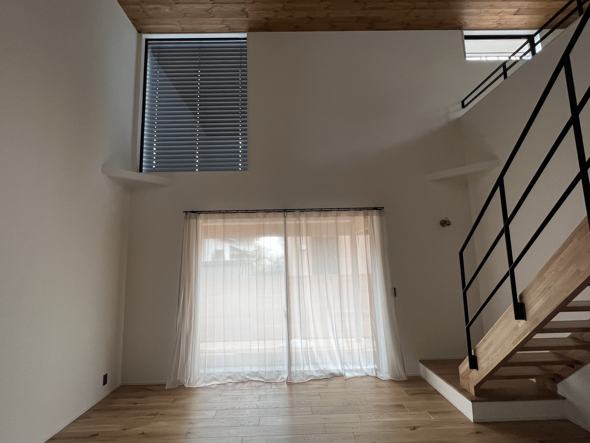 コットンのカーテン＠青葉台の家