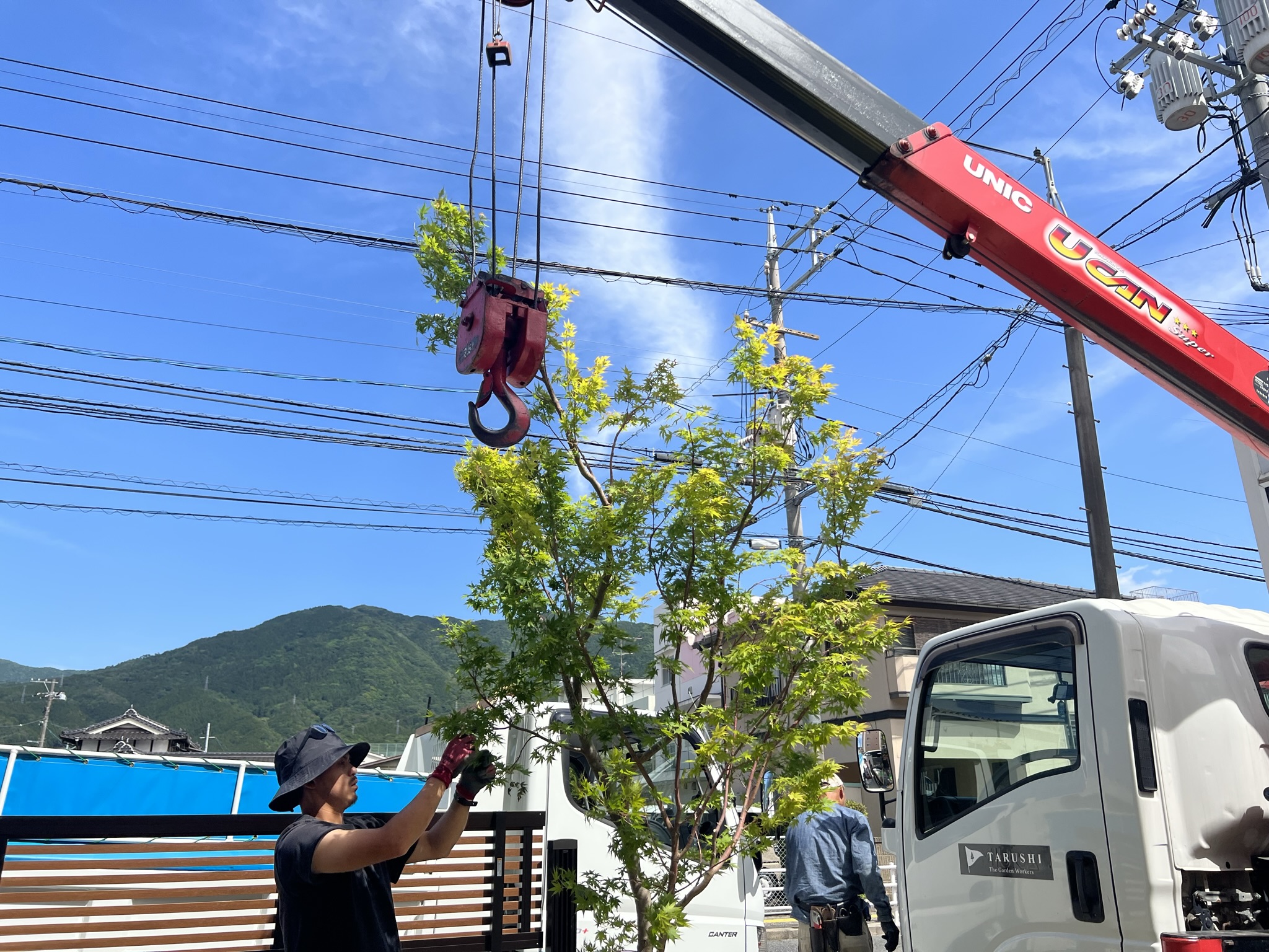 造園工事＠可部の家