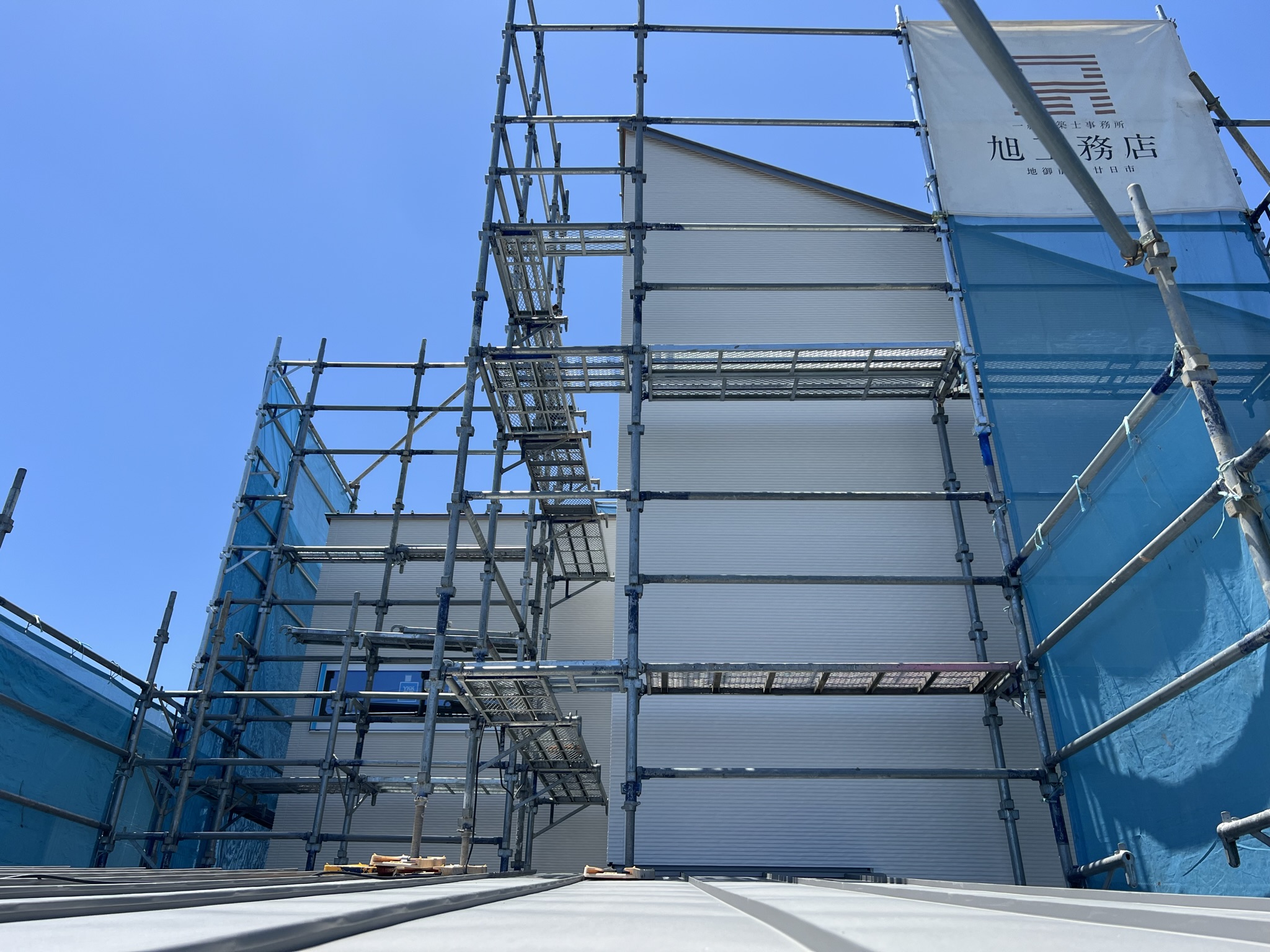 建物のシルエット ＠前空の家