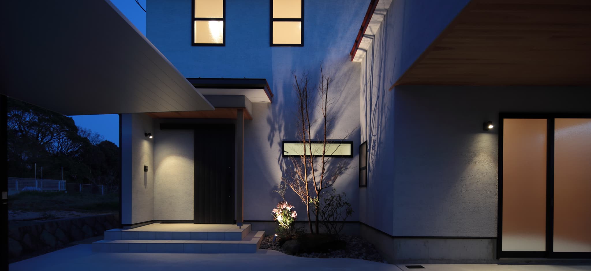 眺望、風を取り入れる２世帯住宅