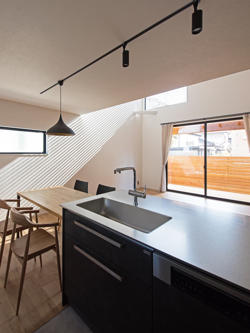 大きな吹き抜け、大きなゆとり