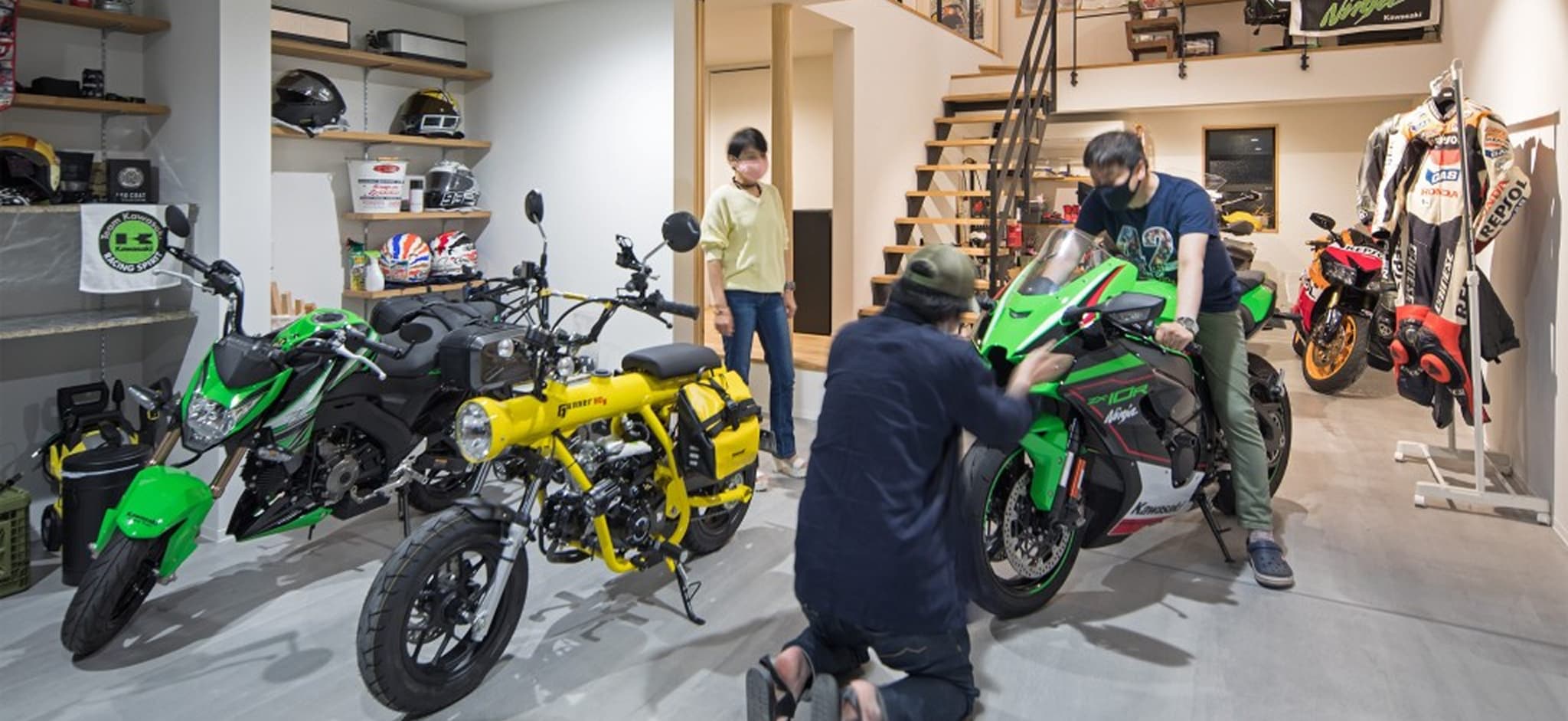 夢を叶えた、おとなのガレージハウス