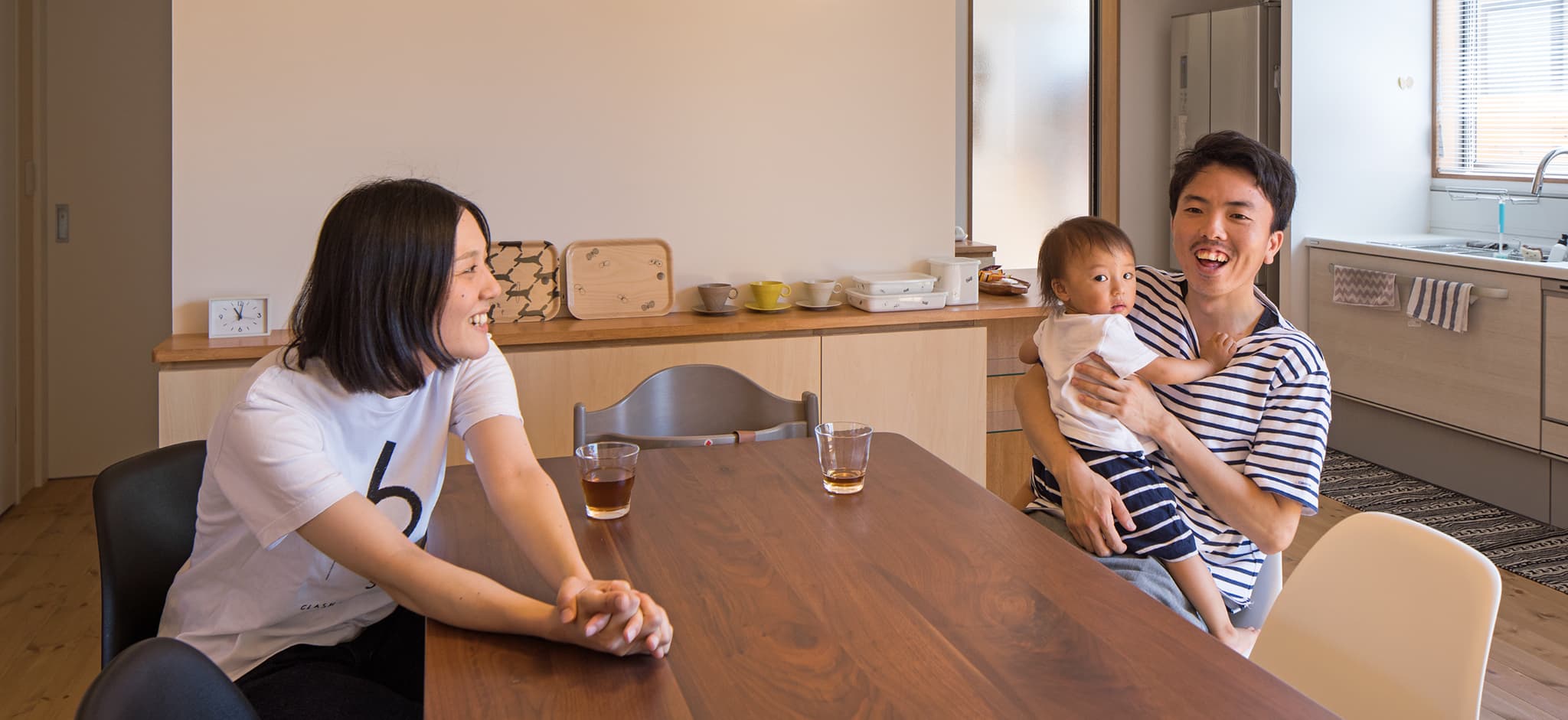 家族がいつも近くに感じられる
ワンルーム感な家