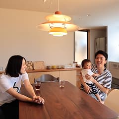 家族がいつも近くに感じられる
ワンルーム感な家