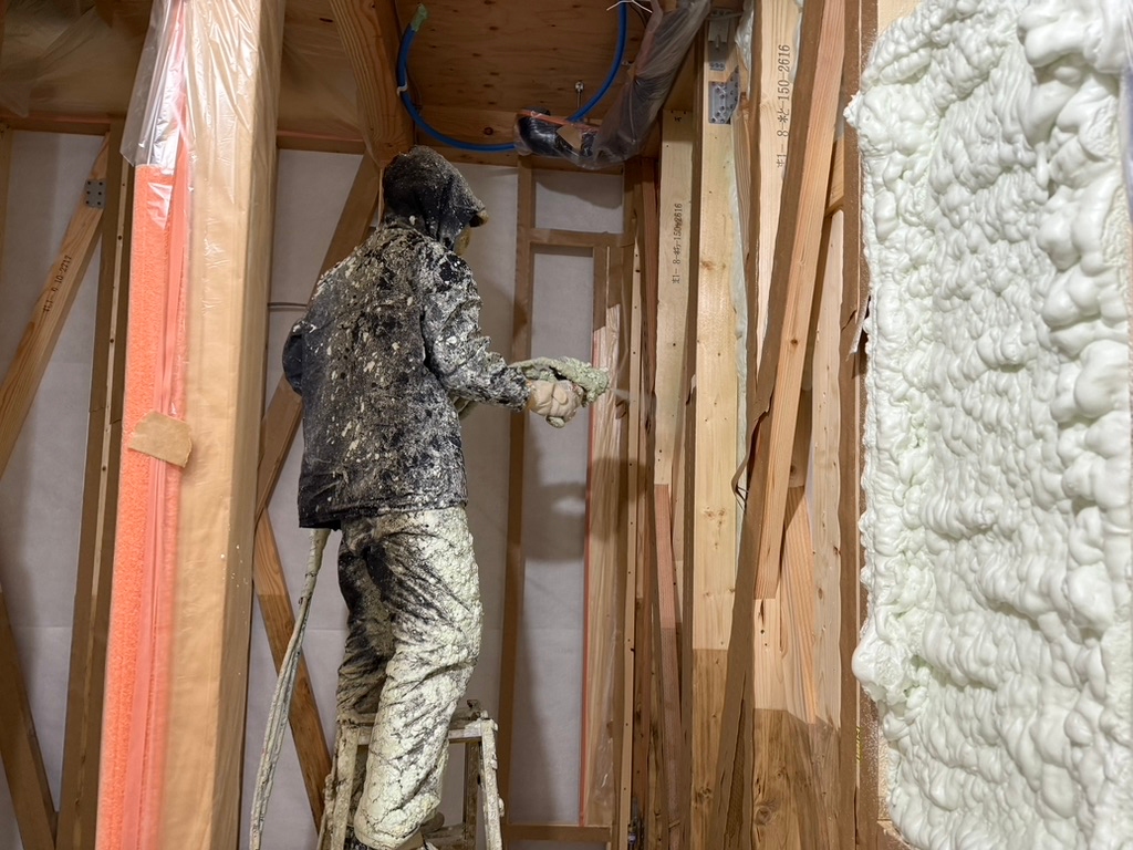 断熱工事＠庚午の家