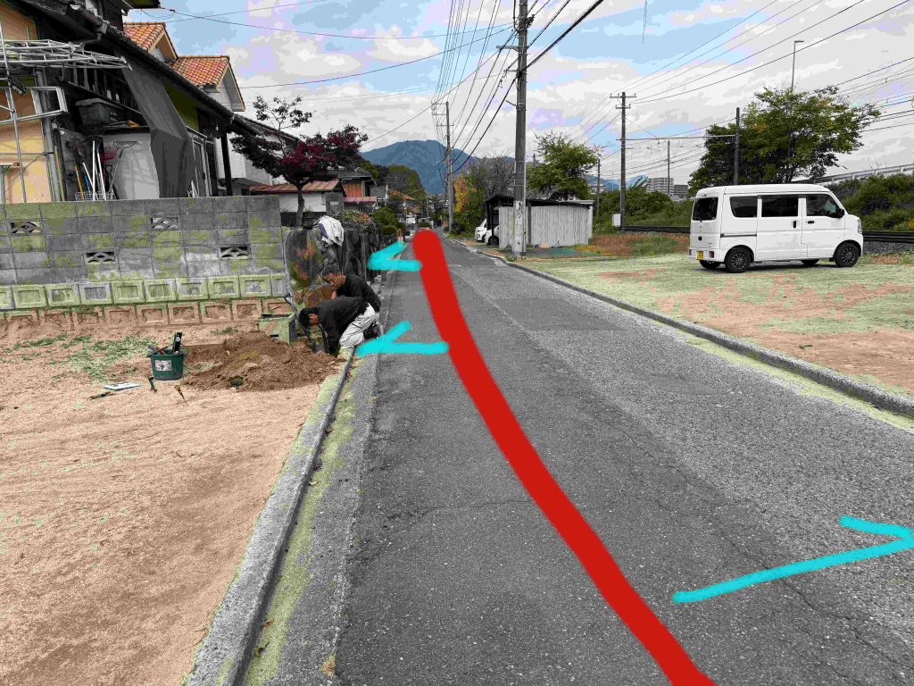 水道の引き込み