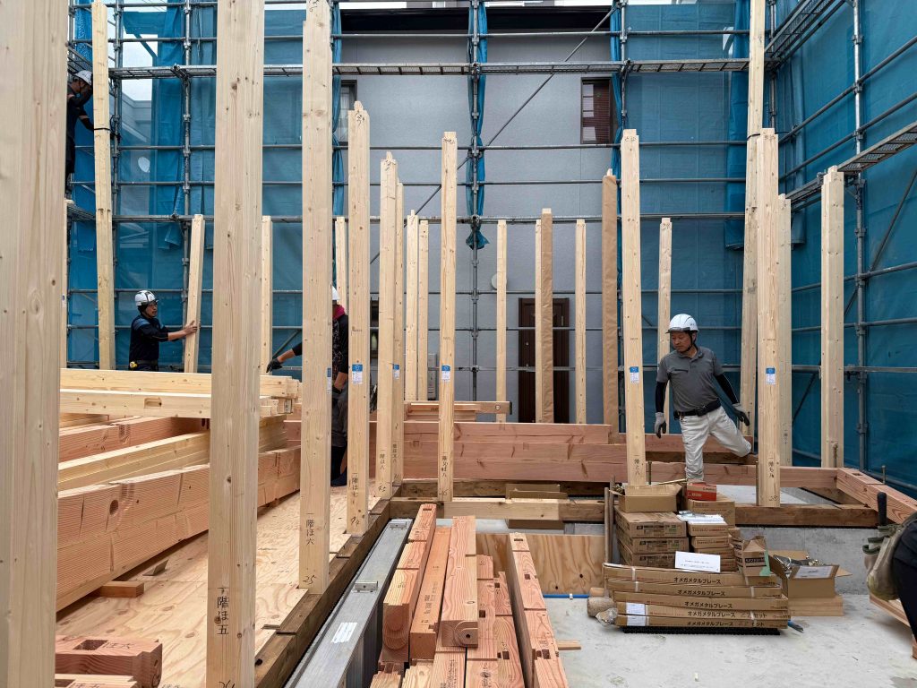 上棟のひとまく＠庚午の家