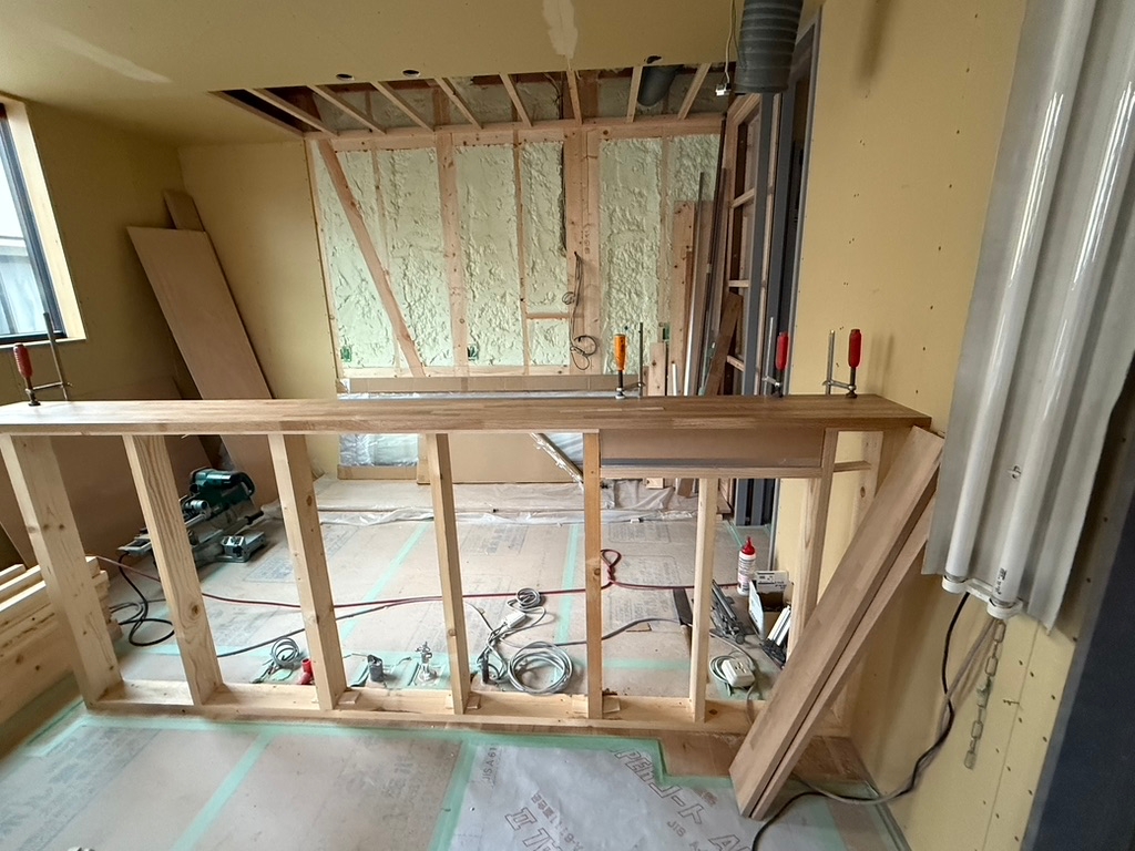 造作も大詰め＠庚午の家