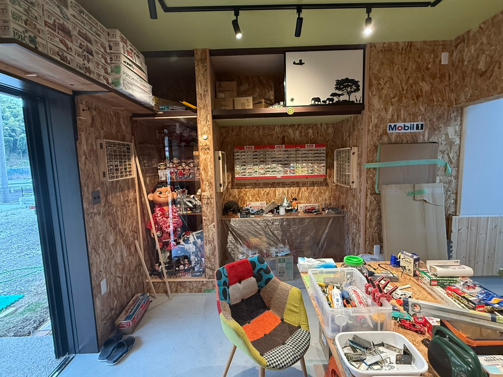 お引き渡し後、＠大島の食堂